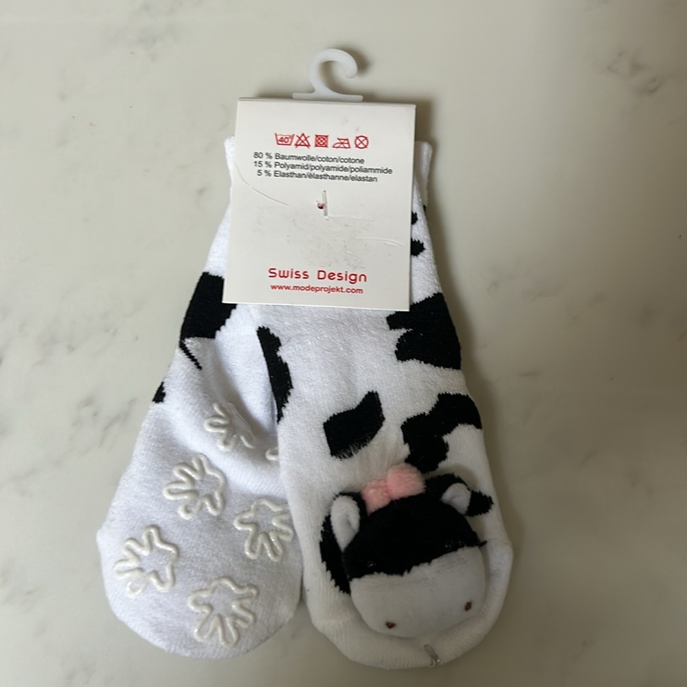 Toddler / Child / Kid Cow Socks NWT - Picture 2 of 2